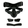 thumbnail image 3 of Máscara de baloncesto, máscara facial para nariz rota, hombres y mujeres, protector facial ajustable para nariz rota para gimnasio, ejercicio, fútbol 14cmx9cm, 3 of 8