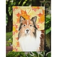 thumbnail image 3 of Carolines Treasures CK1827GF Fall Leaves Sheltie Flag Garden Size  Small multicolor, 3 of 3