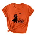 thumbnail image 1 of Amzcrzy Hauts pour Femmes Mode Imprimé Cœur d'Amour Chemises de la Saint-Valentin pour Femmes Col Rond Chemise de la Saint-Valentin Décontractée Tendance Manches Courtes Hauts pour Femmes, 1 of 3
