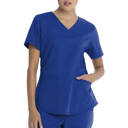 

Scrubstar Women s Core Essentials Stretch V-Neck Scrub Top WM01T893