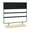 Black, variant on Huhudde Earring Stand Display Rack 3-Tier Ear Stud Holder Jewelry Organizer Ear Studs Earring Holder 144 Holes with Wood Base