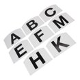 thumbnail image 1 of Dressage Letters Wall Mount, Sturdy Dressage Alphabet Visible 8pcs Multifunctional  for Club, 1 of 7