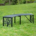 thumbnail image 2 of Curved Metal Bench Tree of Life, 2 of 4
