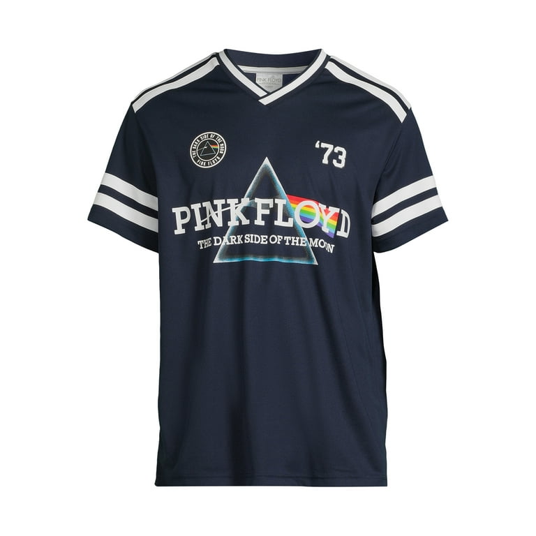 Mens and Big Mens Pink Floyd Baseball Jersey Tee with Short Sleeves Sizes Small 3XLarge Walmart