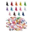 thumbnail image 4 of 1 Box 100Pcs Spray Painted Iron Bead Tips Calotte Ends Clamshell Knot Cover Mixed Color 4x8x1.5mm Hole: 1.2mm, 4 of 5
