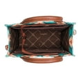 thumbnail image 3 of Wrangler Aztec Tote Bag for Women Boho Shoulder Purses and Handbags, Turquoise, 3 of 7