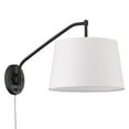 thumbnail image 4 of Ryleigh 1-Light Swing Arm in Pewter with Modern White, 4 of 7