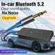 thumbnail image 2 of Receptor de Audio Bluetooth 5.2 Estéreo con Conector USB A Conector Auxiliar de 3,5 mm, Manos Inalámbrico para Coche, Kit de Coche, Altavoz y Amplificador., 2 of 5