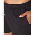 thumbnail image 4 of Hanes SuperSoft Women's Boxer Pajama Shorts, Originals , Viscose from Bamboo Black XS, 4 of 5