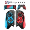 NinjaABXY JoyPad Controller for Nintendo Switch, Replacement for Switch Joy Con, Switch Pro Controller with Programmable Macros, Turbo, Motion Control Dual Shock