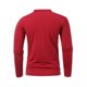 thumbnail image 4 of Camiseta de manga larga con varios botones para hombre, blusa y camisa de manga larga deportiva con cuello levantado a la moda Pompotops  oipoqjl53388, 4 of 5
