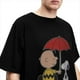 thumbnail image 4 of Camiseta de dibujos animados de Charlie Brown y Snoopy de Peanuts, camisetas divertidas de manga corta, camisetas de algodón puro con cuello redondo, camisetas de gran tamaño, 4 of 4