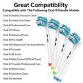 thumbnail image 2 of 12 Pcs Replacement Toothbrush Heads Compatible with Oral B Braun Professional Cross Electric Toothbrushes Brush Head Action Refills 1000 500 1500 100 7500 400 8000 7000 3000 6000 300 9600 2000 4000, 2 of 8