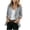 Gray(Blazers), variant on Cotton Linen Blazer for Women Casual Business Lightweight Office Suit Jackets with Padded Shoulders & Pockets