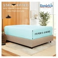 Stay Fitted Single Sheet, Fitted Sheet ! Stay Fit on Mattress with