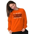 thumbnail image 4 of All I Care About is Whitetail Hunting Unisex Plus Size Sweatshirt Brisco Brands 2X, 4 of 6