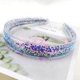 thumbnail image 2 of Diadema con purpurina para niñas, 5 diademas con purpurina para niños de 4 a 12 años, diademas brillantes para cabello de niñas, accesorios para el cabello para niñas pequeñas (estrellas y mariposas), 2 of 5