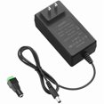 thumbnail image 1 of Chenchen 12V 4A Power Supply AC Adapter 100-240V 50-60Hz 12 Volt Transformer 48W AC to DC Converter 12V Power Cord with 5.5 x 2.5mm/2.1mm Barrel for LED Lights CCTV Camera Router Printer BT Speaker, 1 of 1