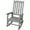 Style01- Light Gray, variant on Ergonomic Wooden Porch Rocker Chair, Fir Log Design, Heavy-Duty Build, Comfortable Patio Rocking Chair For Outdoor Relaxation and Leisure Time in Garden, Yard, or Balcony Spaces