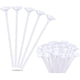 thumbnail image 1 of Paquete de 100 globos de látex, palos de soporte transparentes, palos de soporte para ramo de frutas y fresas, palo de soporte para globos Extra rígido ER, 1 of 5