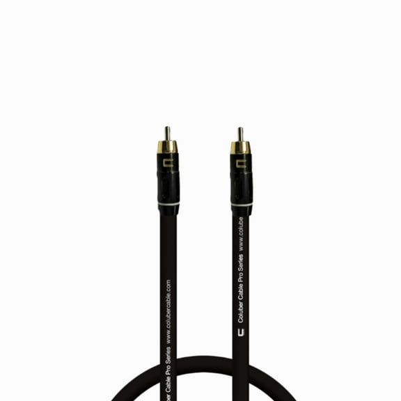 Coluber Cable RCA Male to RCA Male Pro Audio Interface or Music Mixer Cable