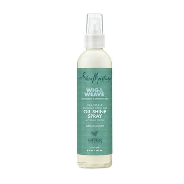 SheaMoisture Oil Shine Hair Spray Tea Tree and Borage Seed Oil, 8 oz