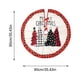 thumbnail image 1 of Adornos navideños Falda para árbol de Navidad de 90 cm Falda estampada para árbol Decoración para el árbol de Navidad del hogar, 1 of 5