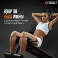 thumbnail image 3 of Squatz adjustable Sit-up Bench - Supine Board With Handrail for Abdominal Training, Five Adjustment Levels, 3 of 6