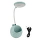 thumbnail image 2 of Lámpara de Escritorio Pequeña Lámpara de Escritorio LED Recargable USB de Cuello de Cisne de 360 con Portalápices para Niños Estudiantes Dormitorio en Casa ANGGREK  Otros, 2 of 8
