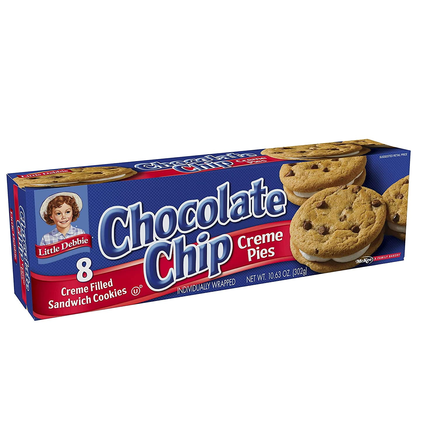 Little Debbie Crme Pie Variety Bundle, 2 Boxes Each