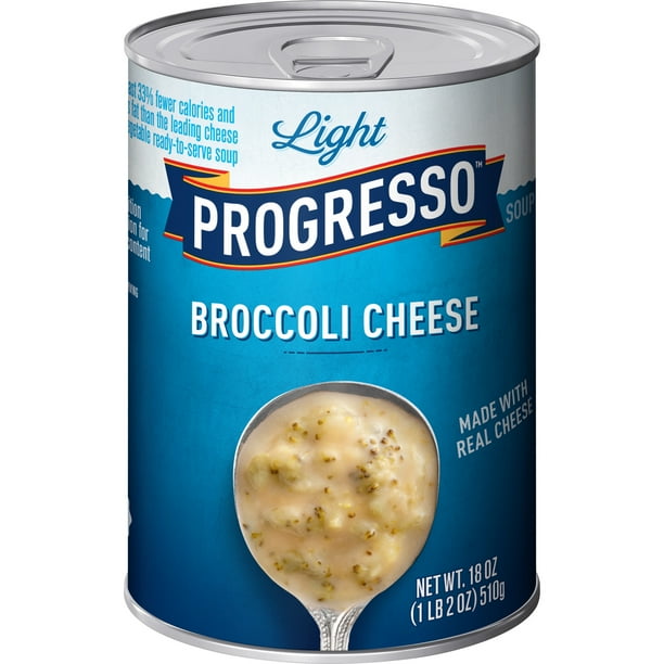 Progresso Light Broccoli Cheese, Gluten Free Soup - Walmart.com ...