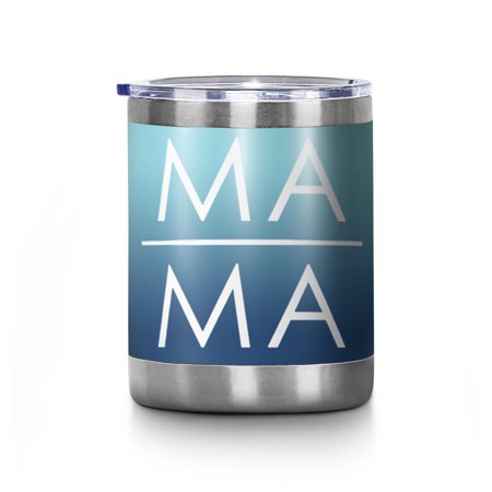 

Mother Day Gift 12 Oz Funny Mama3 Design Tumbler Stainless Steel Insulated Travel Coffee Cups