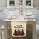 thumbnail image 2 of Mantel Navideño Mantel Boho A Cuadros Mantel Con Muérdago Mantel Con Bufanda Decoración Para Mesa De Cocina Boda Otoñal En Granja Decoración Para Mesa De Fiesta Otoñal, 2 of 4