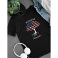 thumbnail image 3 of American Grown Italian Roots T-Shirt Men -Smartprints Designs, Male XX-Large, 3 of 4