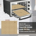 thumbnail image 3 of Air Fryer Paper Liner Unbleached Air Fryer Parchment Paper Pads High Temperature Resistant Perforated Square for Toaster Countertop Large Toaster Oven 100Pcs,10 x 12 inch, 3 of 9