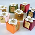 thumbnail image 5 of 20/50 piezas de caja de regalo de lujo para bodas, suministros para fiestas, caja de dulces, caja de regalo decorativa para aniversario, caja de embalaje, decoración para fiestas de cumpleaños, 5 of 5