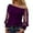 Purple, variant on T Shirts for Women Sequin Top Purple Long Sleeve Sparkle Shirt Shiny Top Dressy Tops Women Womens Holiday Shirts