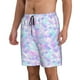thumbnail image 2 of Balery Rainbow Scales Traje de Baño Estilo Hawaiano para Hombre, Shorts de Secado Rápido con Bolsillos-X-Large, 2 of 6
