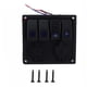 thumbnail image 2 of Interruptor basculante de 4 bandas interruptor de palanca de encendido y apagado de larga duración múltiples protecciones para automóviles de 12-24 V camiones y barcos ANGGREK Otros, 2 of 8