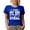 Royal Blue, variant on I Teach My Kid to Hit and Steal - Baseball Player Mom, Dad or Parent Pun Quote, Black T-Shirt, 3XL