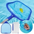 thumbnail image 4 of Hyasfey Pool Leaf Skimmer Net Ultra Fine Mesh with Long Aluminum Pole Detachable Pool Cleaning Net Leaf Catcher, 4 of 7