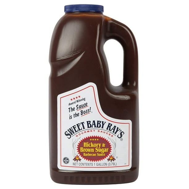 Sweet Baby Rays Hickory & Brown Sugar BBQ Barbecue Sauce 1 Gallon