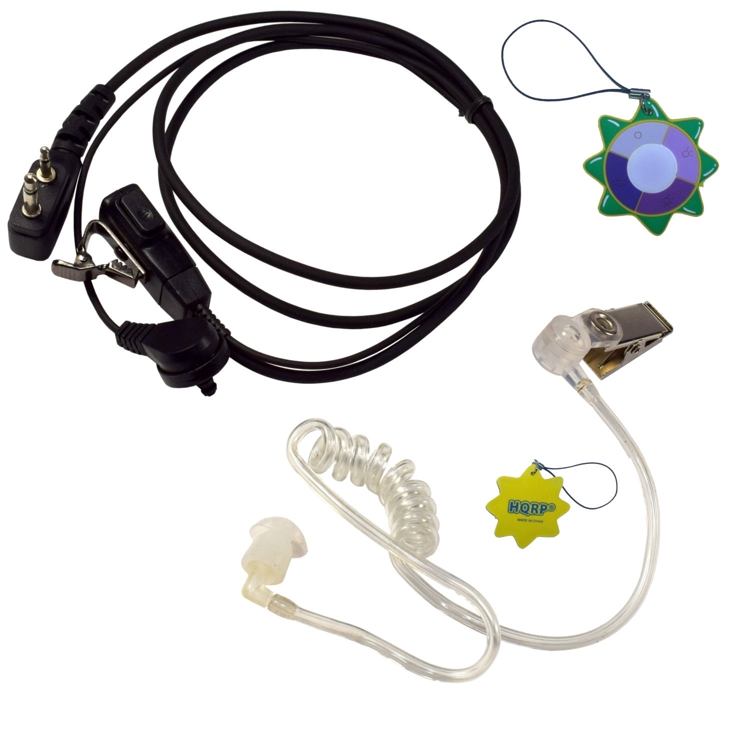 discreet earpiece and mic