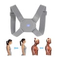 thumbnail image 1 of Electric Posture Corrector Back Brace Spine Stretcher Lumbar Vibration Massager Spine Deck Backbelt Support USB Rechargeable, 1 of 5