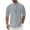 Gray (New Upgrade), variant on Mens Henley Shirts Long Sleeve Linen Shirt Casual Button Down Pullover Comfy Breathable Basic Everyday Tops Gray S