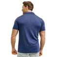 thumbnail image 3 of 𝗕𝗥𝗘𝗔𝗧𝗛𝗔𝗕𝗟𝗘 Merino.tech Men’s Polo Shirt Short Sleeve - Merino Wool Moisture Wicking Odor Resistant Performance Polo, 3 of 10