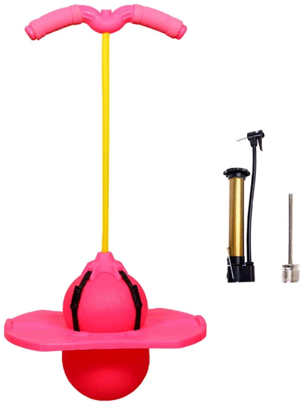 Pogo Stick Exercise Ball Hopper Ball Rubber Bouncing Bouncy Ball for