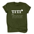 thumbnail image 2 of SDNall T-Shirts for Women Short Sleeves Letter Print Casual Tops T-Shirt, 2 of 9