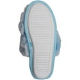 thumbnail image 6 of Roxoni Faux Fur Tie & Dye Slippers  Stylish & Trendy Slip-ons for Women  Super Soft Fluffy Fur for Superior Comfort & Luxury  Durable Rubber Soles  Multipurpose Indoor & Outdoor Slippers Blue, 6 of 6