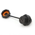 thumbnail image 4 of Conector industrial, conector USB resistente al agua, conector hembra con cable roscado, conector USB resistente al agua, máxima comodidad, 4 of 9